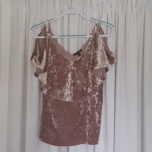 Womens cold shoulder top